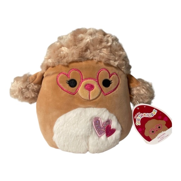 Squishmallow 8” Jacinda the Poodle Valentines Day Exclusive NWT - Picture 4 of 4